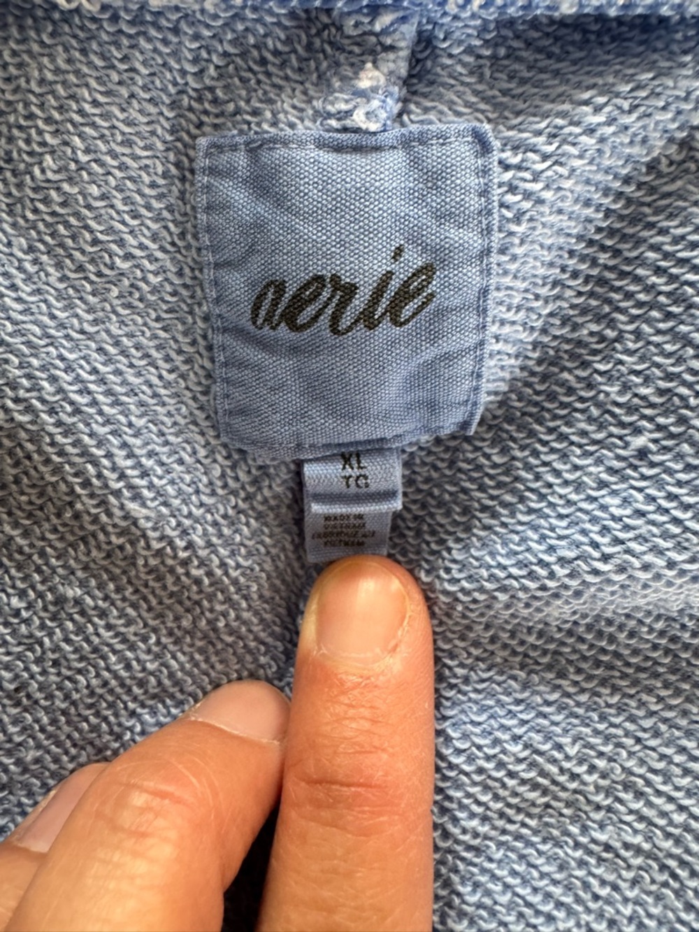 aerie EUC SIZE XL/ Sky Blue Lounge Pants - Picture 5 of 13